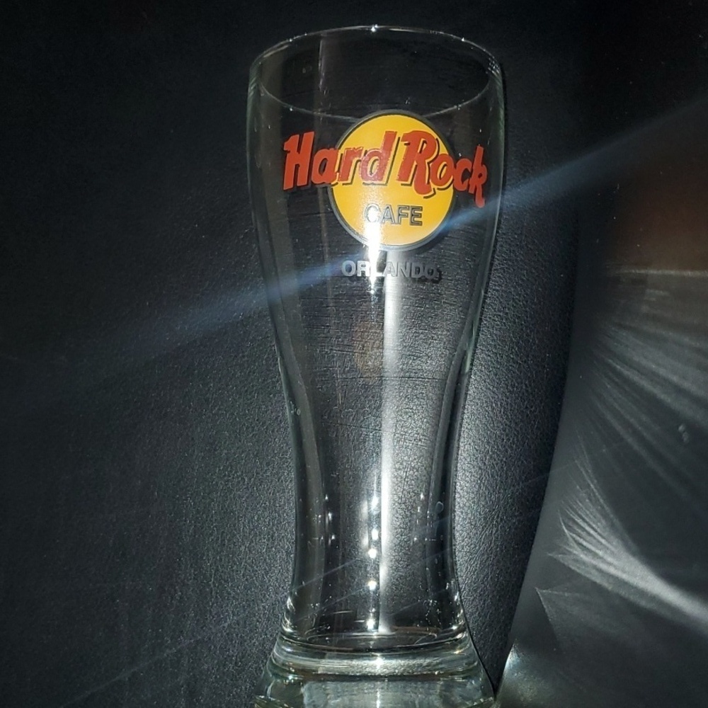 Hard‎ Rock Cafe Orlando Logo Pint Glass